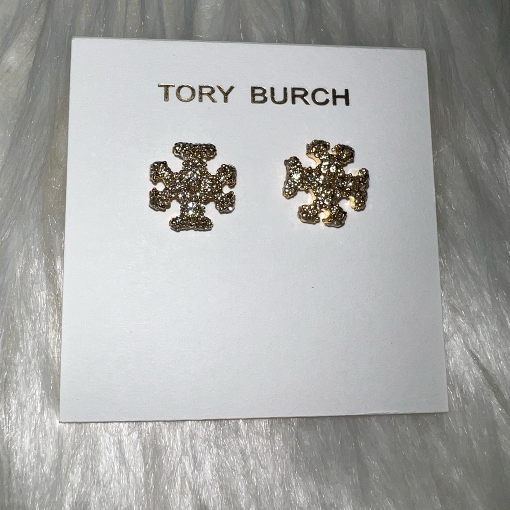 Tory Burch Roxanne double sided crystal set 💫✨